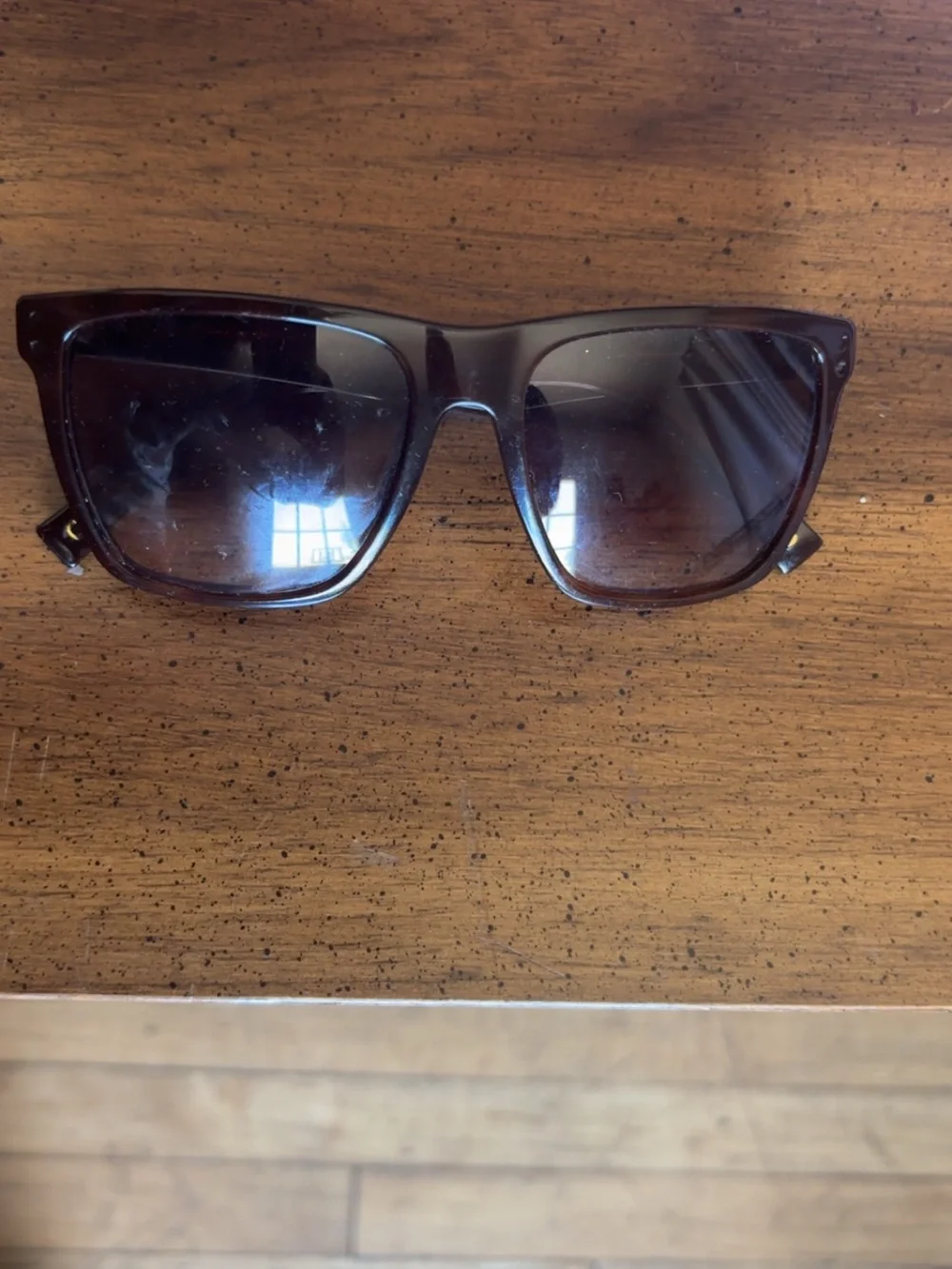 Marc Jacobs Dark Tortoise Rectangular Sunglasses